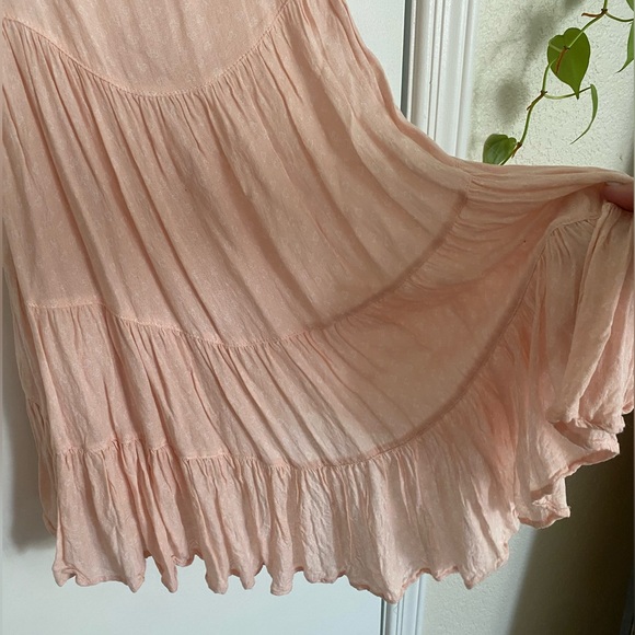 Free People Intimately Flowy Pink Dress (S) - Picture 2 of 5